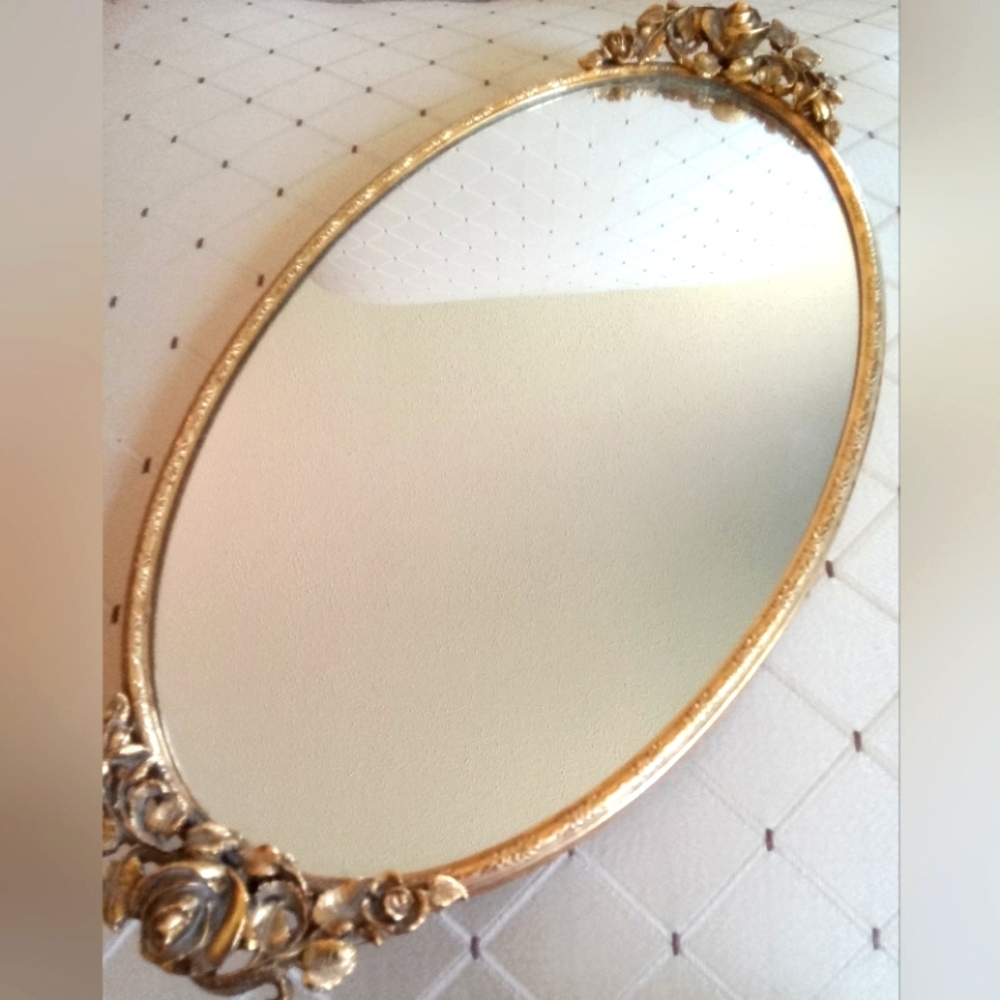 Hollywood Regency Dresser mirror